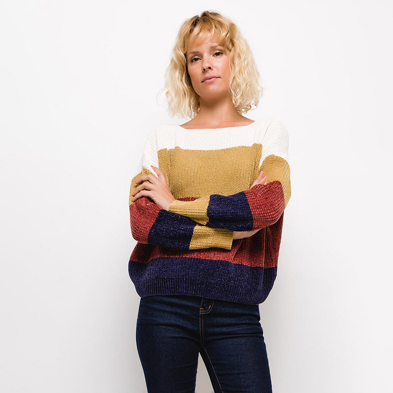 Jackie Block Colour Jumper