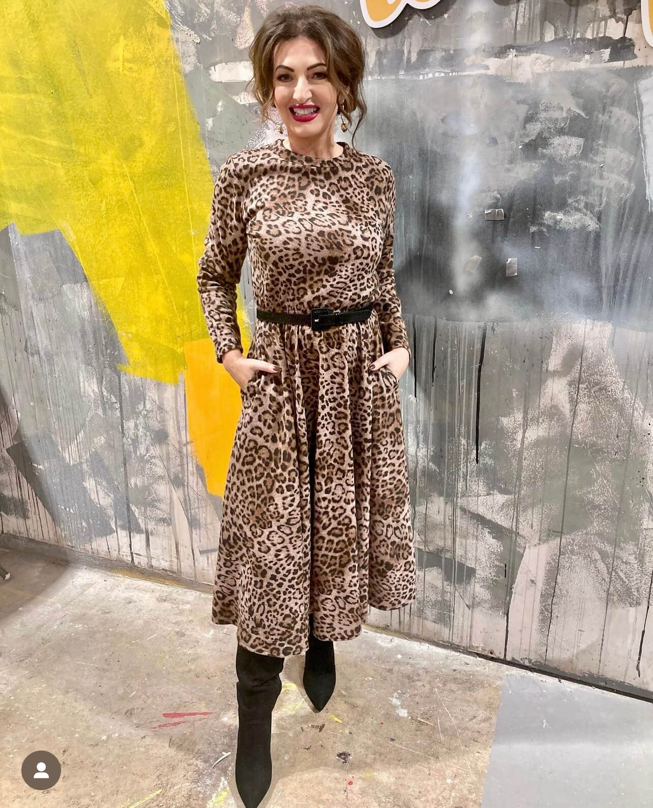 Annie Dress (Leopard) - The Casual Company