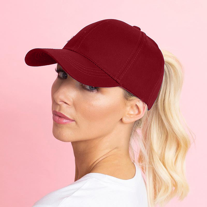 Aubree Hat (Wine) - The Casual Company