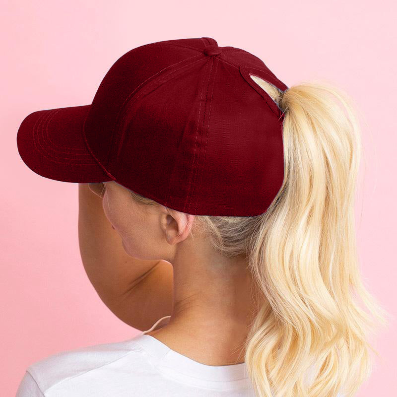Aubree Hat (Wine) - The Casual Company