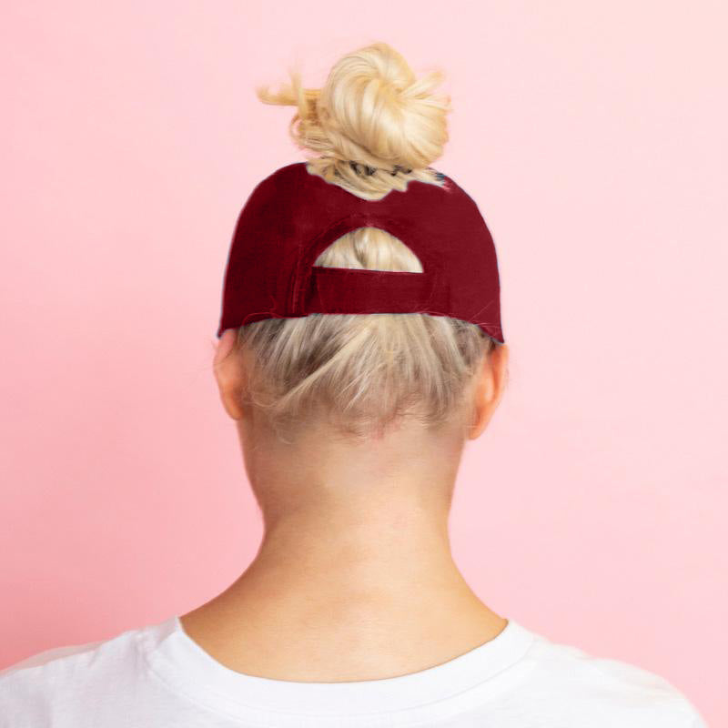 Aubree Hat (Wine) - The Casual Company