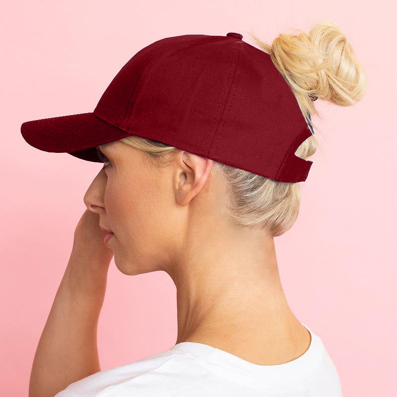 Aubree Hat (Wine) - The Casual Company