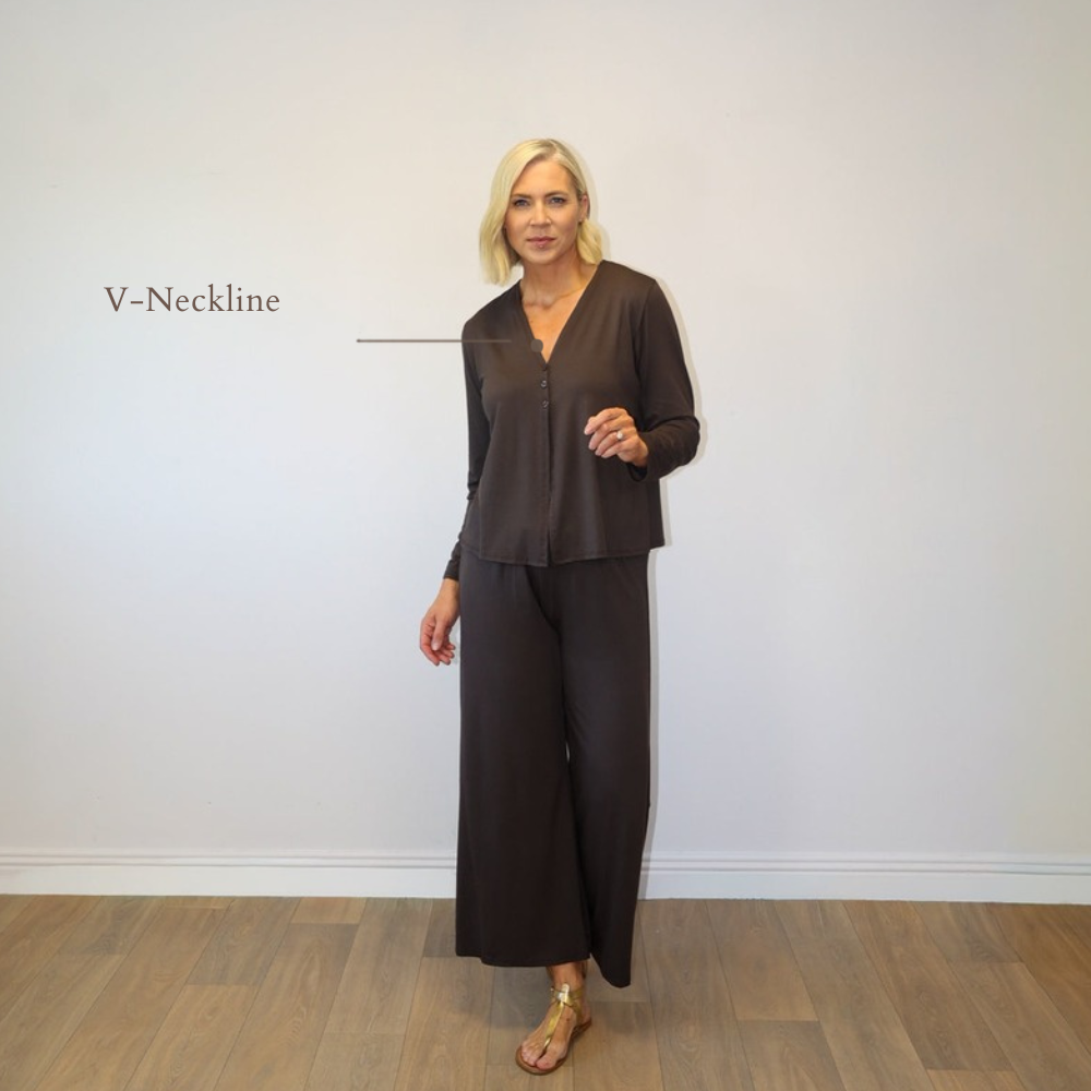 Elena Brown - V-Neckline