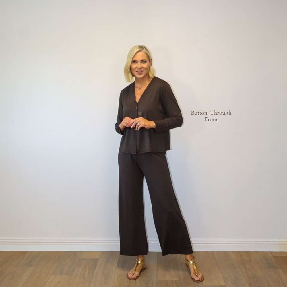 Elena Brown - Button-Through Front