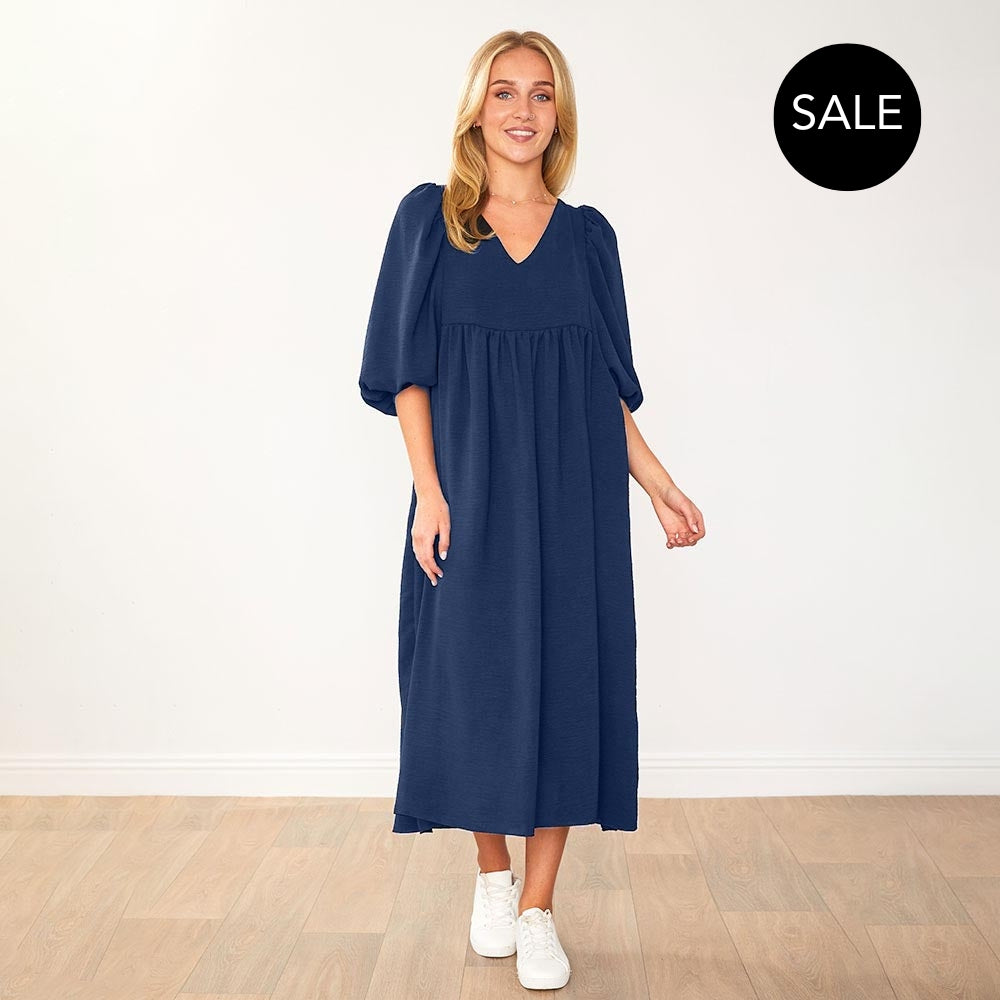 Porcha Dress (Navy)