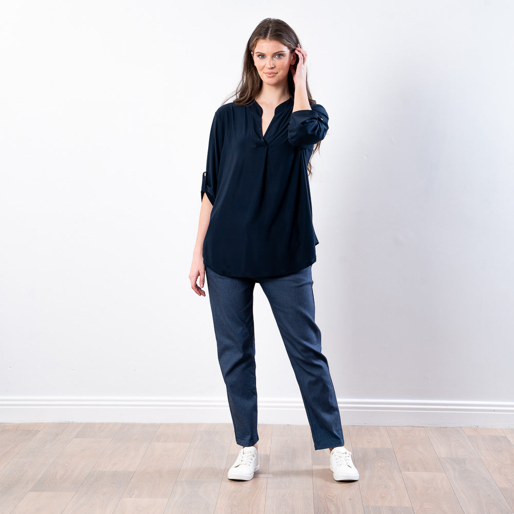 Sharlene Top (Navy)