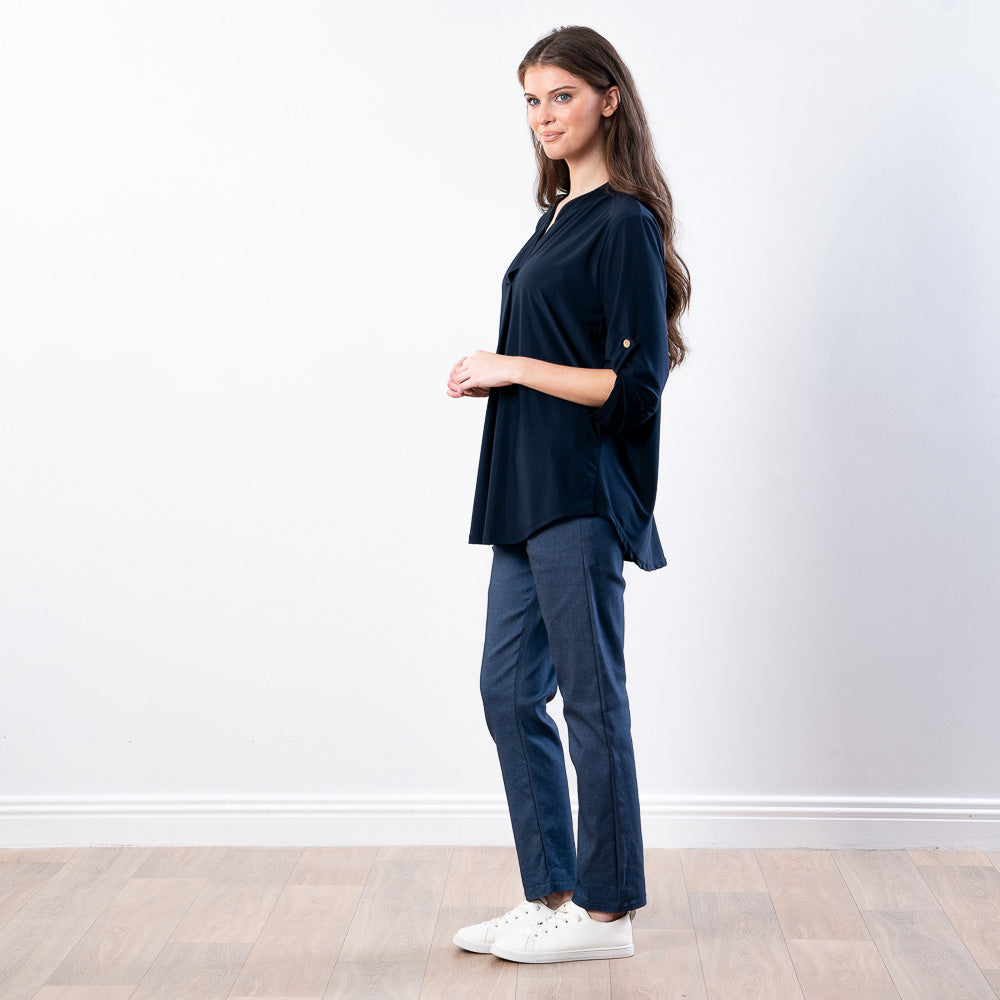 Sharlene Top (Navy)