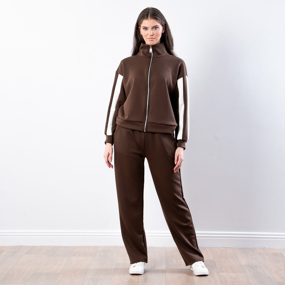 Aubree Co-ord (Brown)