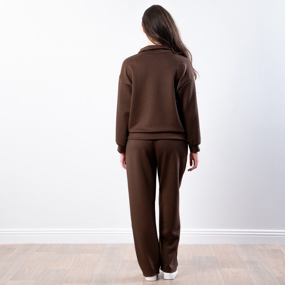 Aubree Co-ord (Brown)