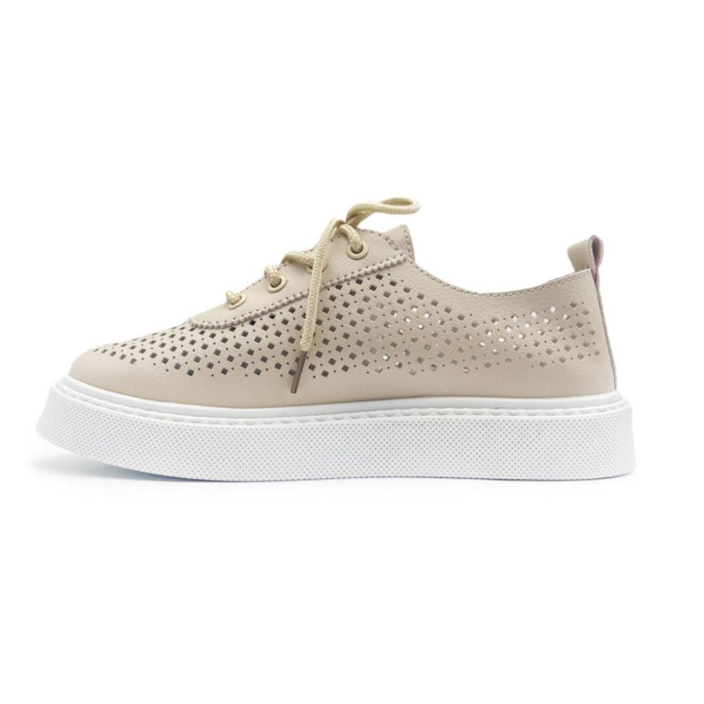 Elsa Trainers (Beige)