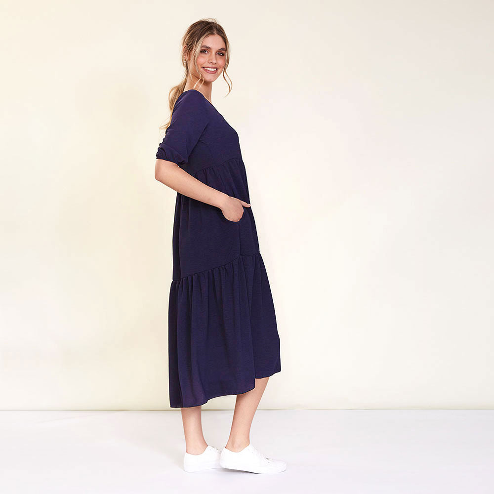 Robyn Dress (Navy)