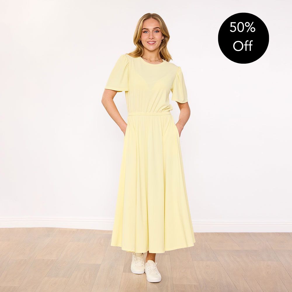 Eilish Dress (Lemon)
