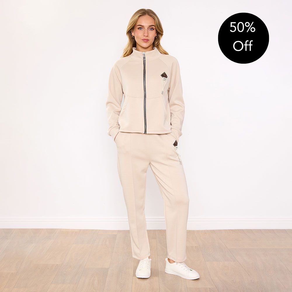 Katey Tracksuit (Cream)