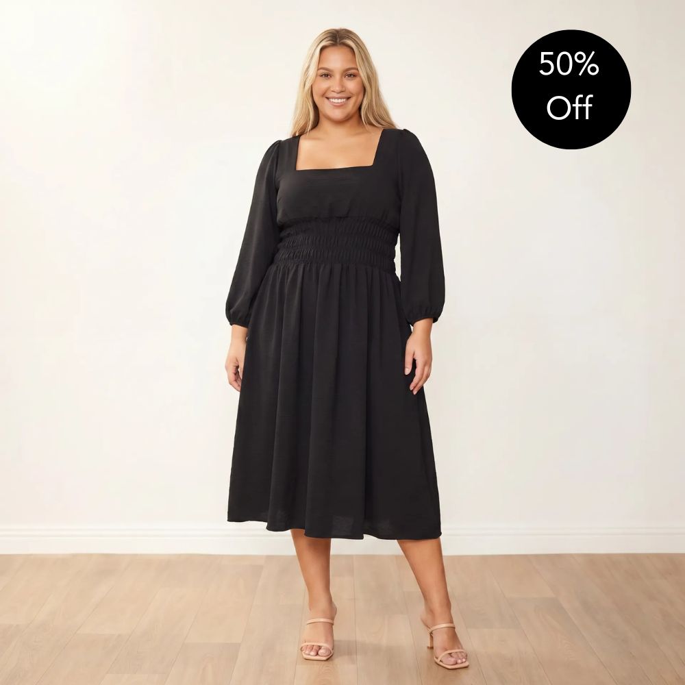 Evelyn Dress (Black)
