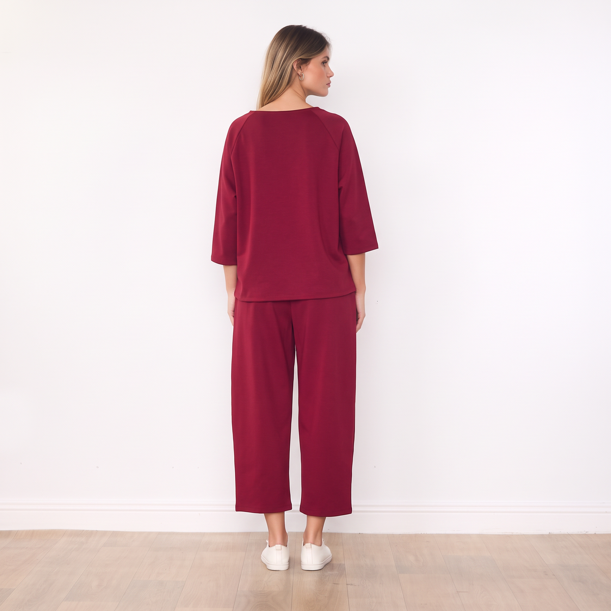 Zoe Co-ord (Burgundy)