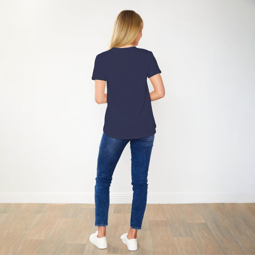 Mila Top (Navy)