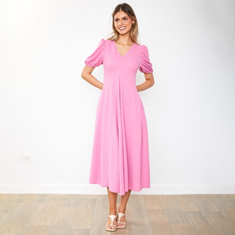 Flora Dress (Pink)