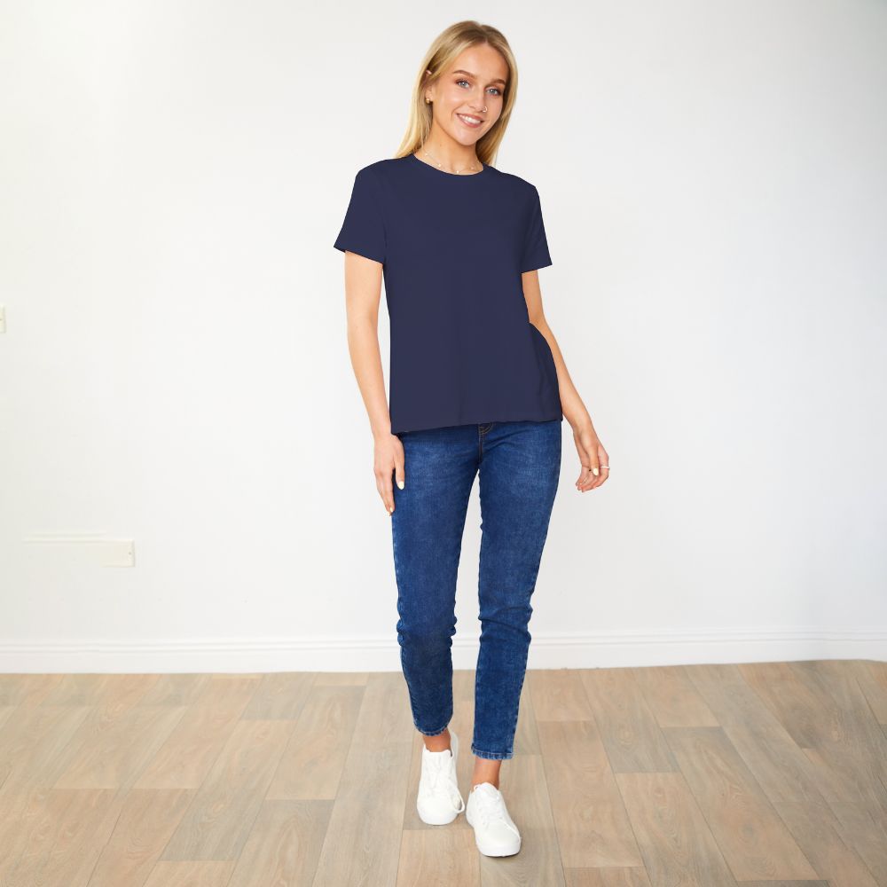 Mila Top (Navy)