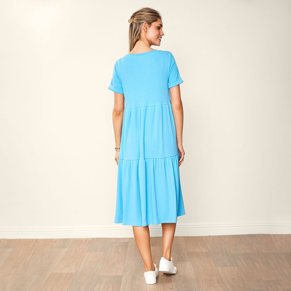 Aida Dress (Blue)