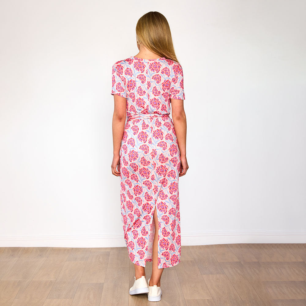 Alana Dress (Red Rose)