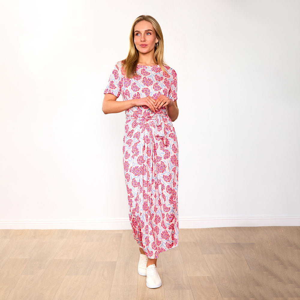Alana Dress (Red Rose)