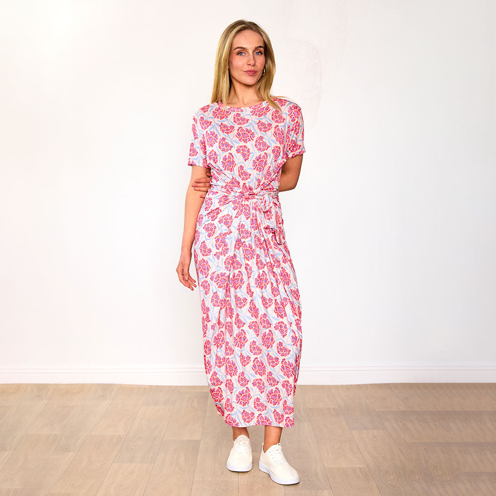 Alana Dress (Red Rose)