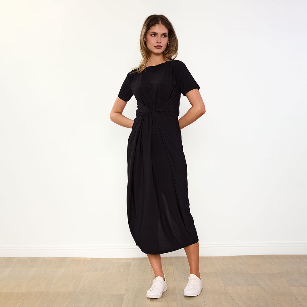 Alana Dress in black – women's dress – view 7