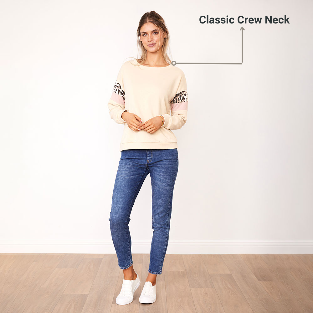 Ally Jumper (Cream/Pink)