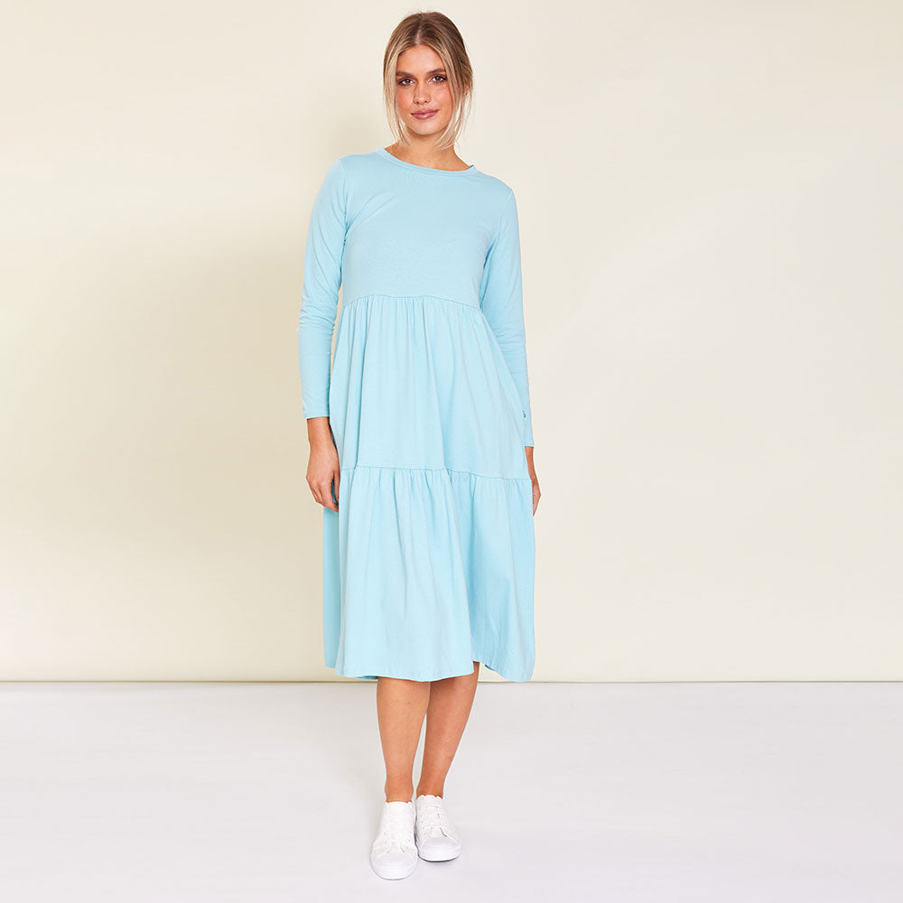 Amber Dress (Aqua)