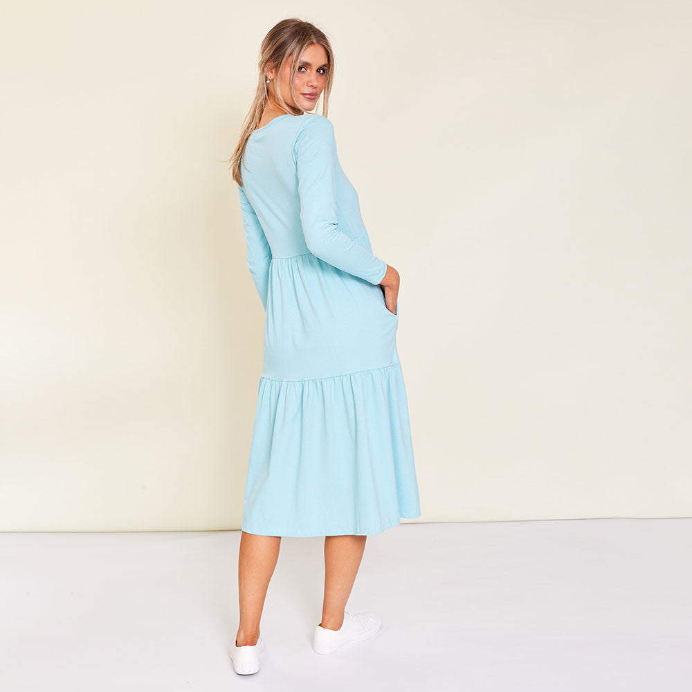 Amber Dress (Aqua)