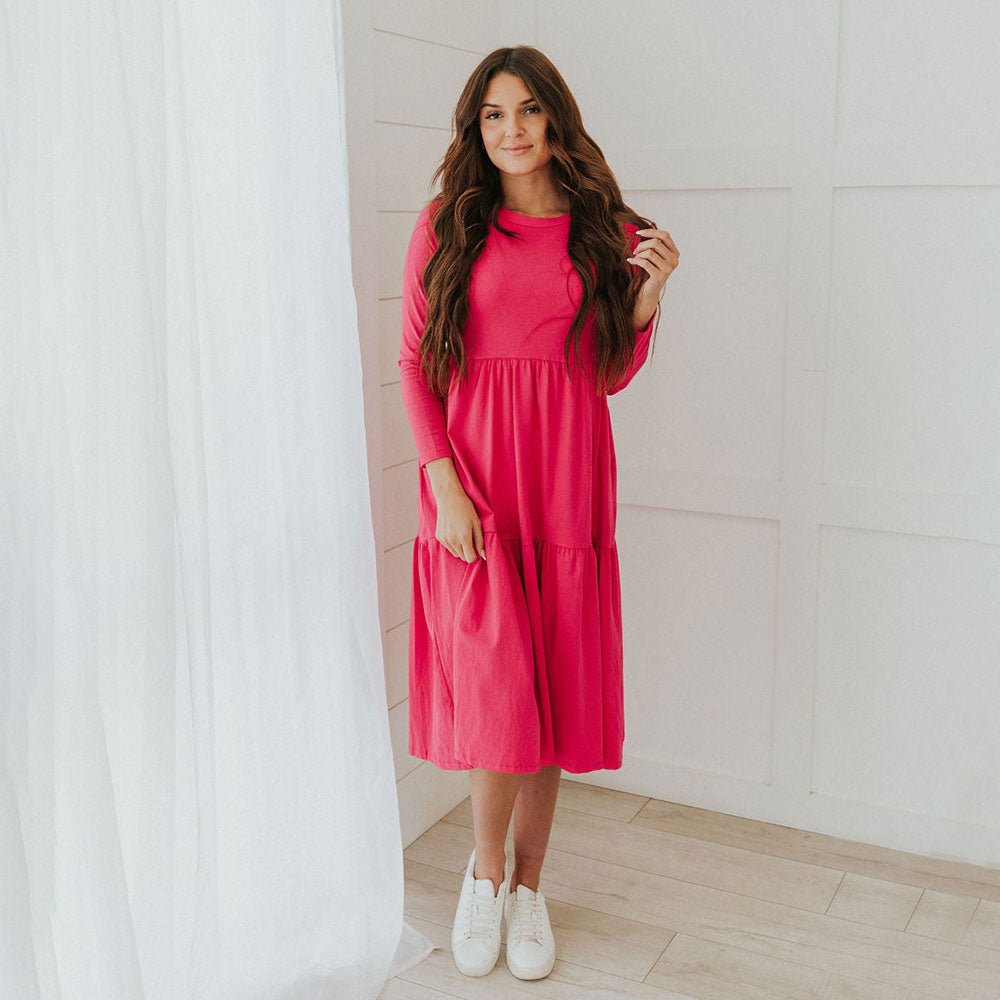 Amber Dress (Pink)