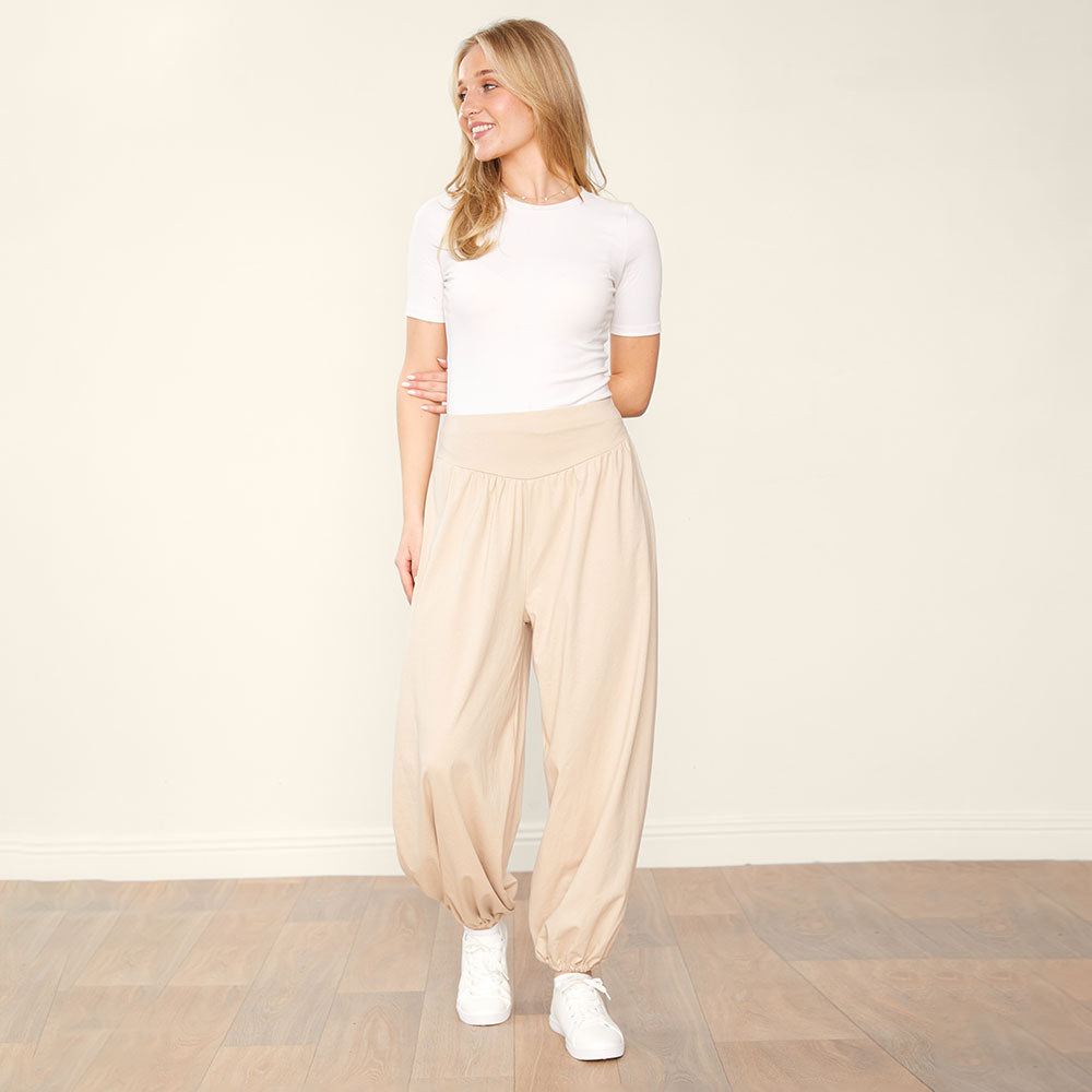 Amelia Trousers (Cream)