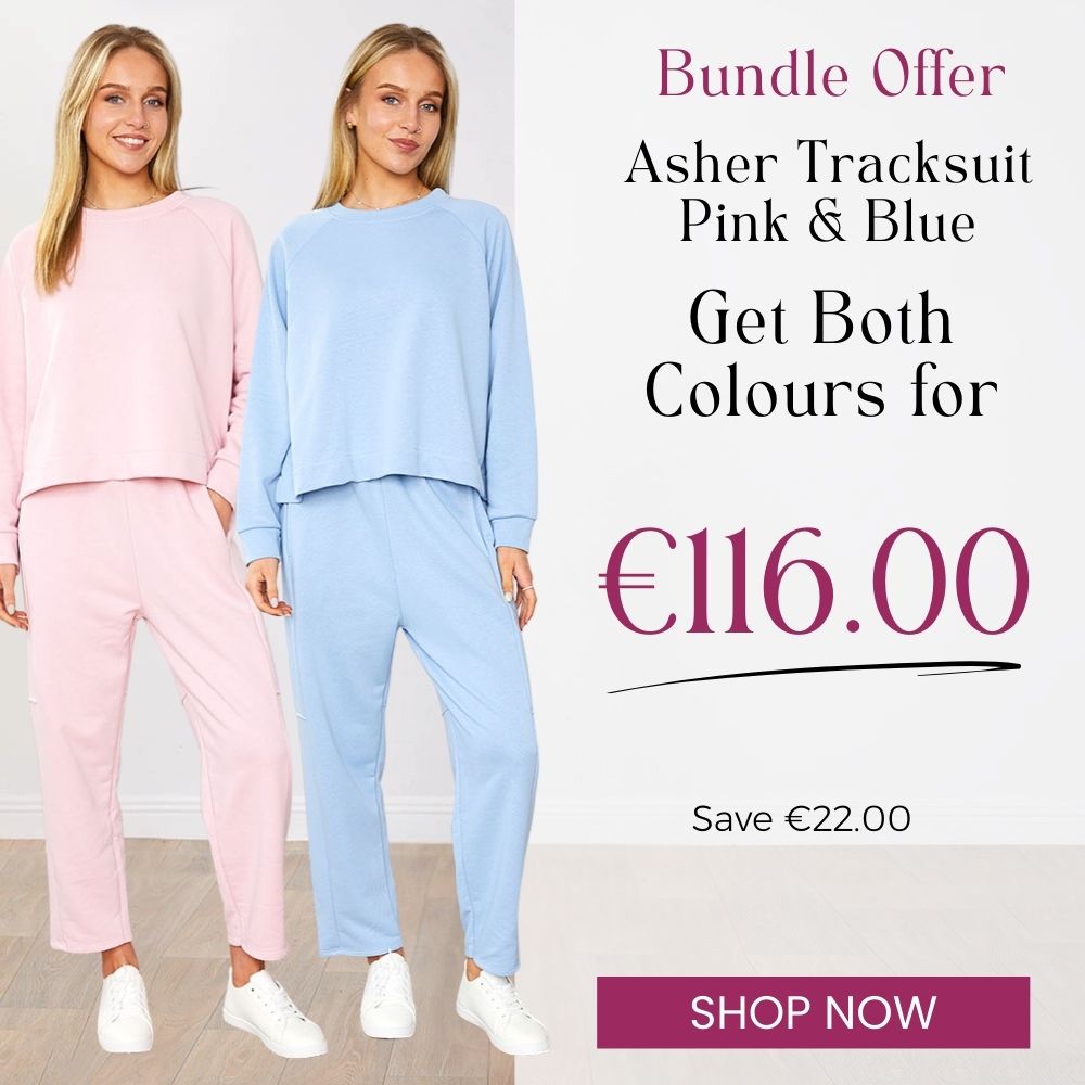 Asher Tracksuit - Pink & Blue [2 for €116]