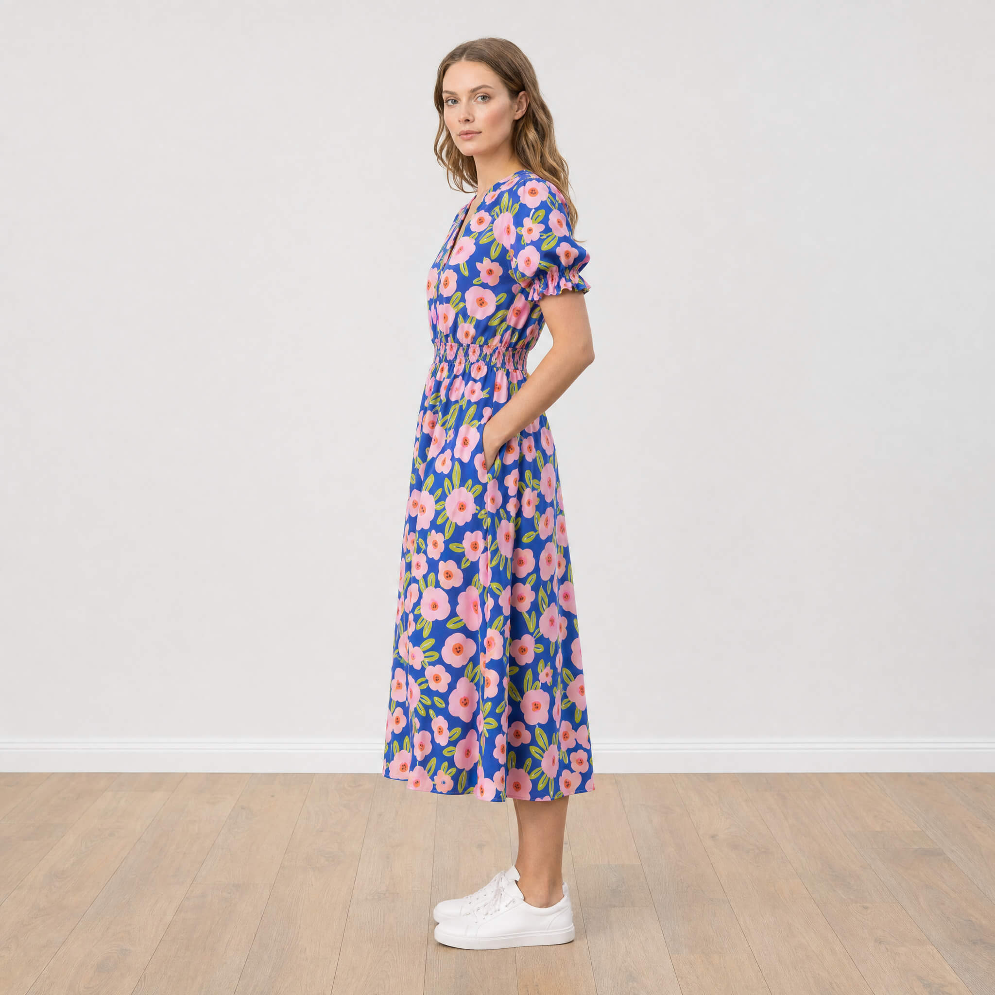 Belle Dress (Pink Sweet Pea)