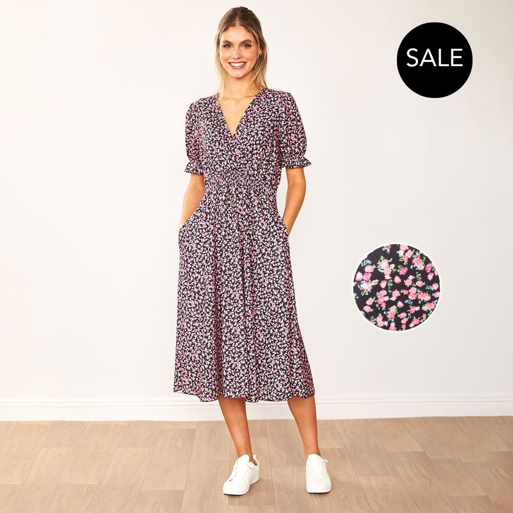 Belle Dress (Black Rose)