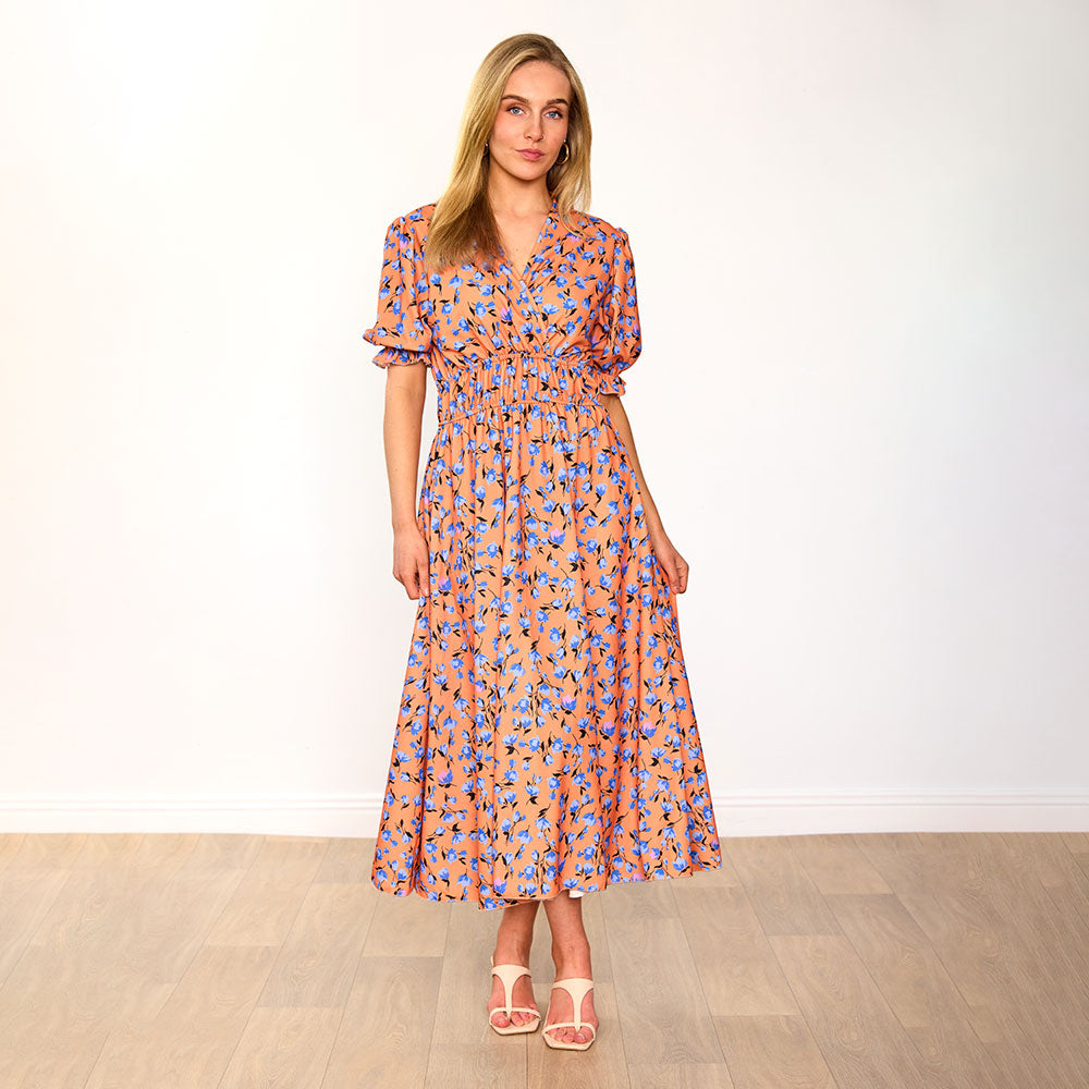 Bonnie Dress (Amber/Blue Bell)