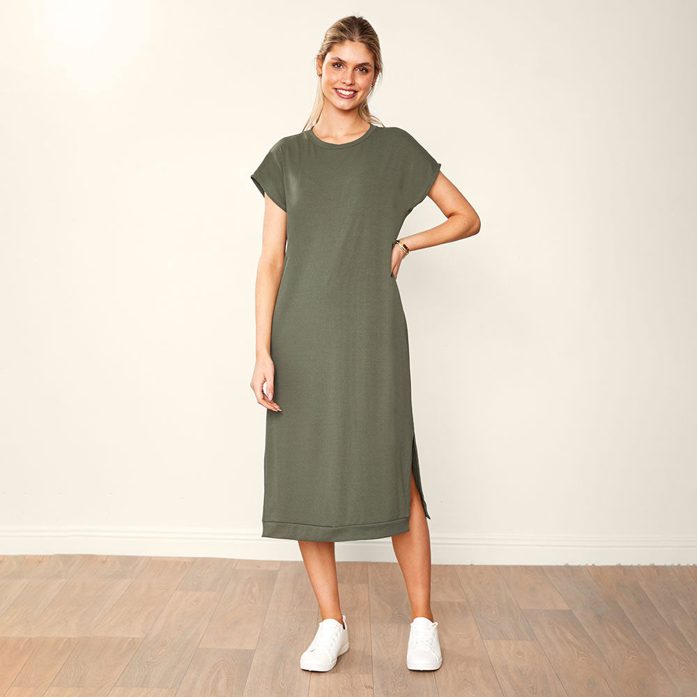 Bree Dress (Khaki)