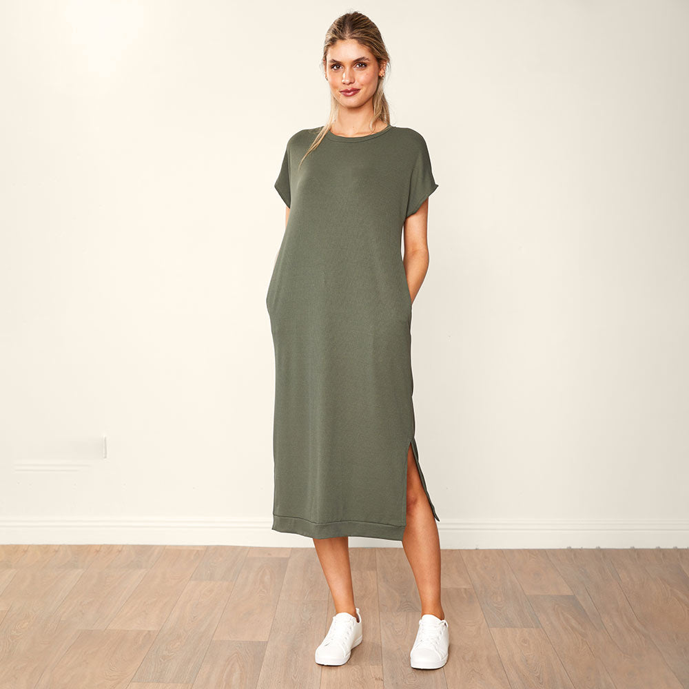 Bree Dress (Khaki)