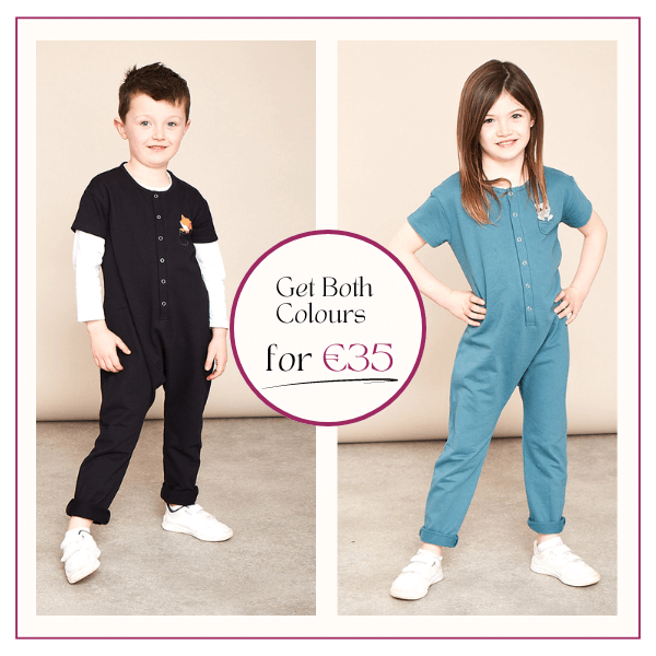 Kenzie Jumpsuit Black & Teal (2 for €35)