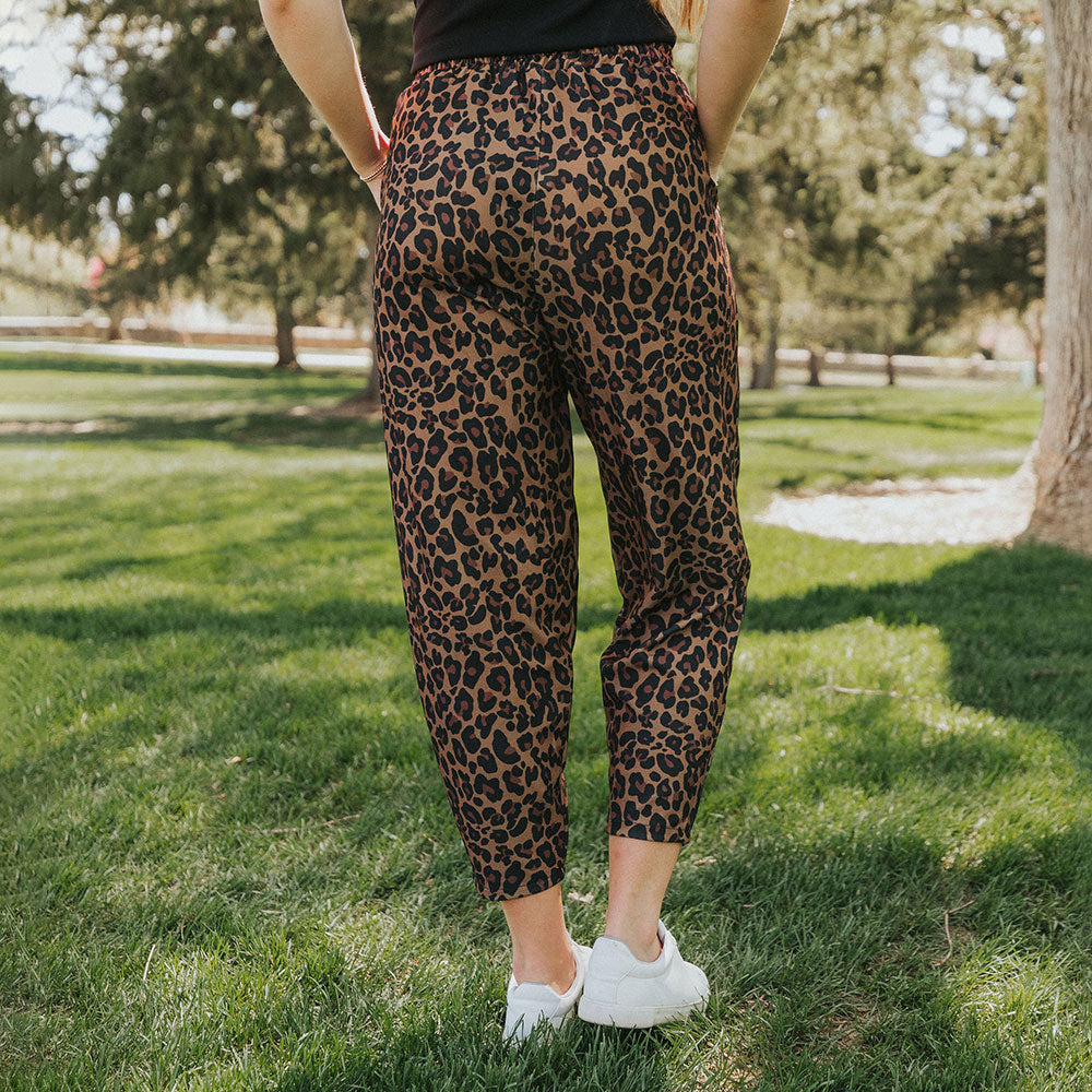 Blaire Trousers (Leopard)