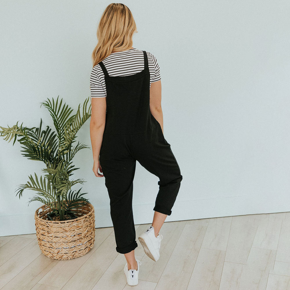 Ashley Dungaree (Black & Navy) for €72.00 - The Casual Company