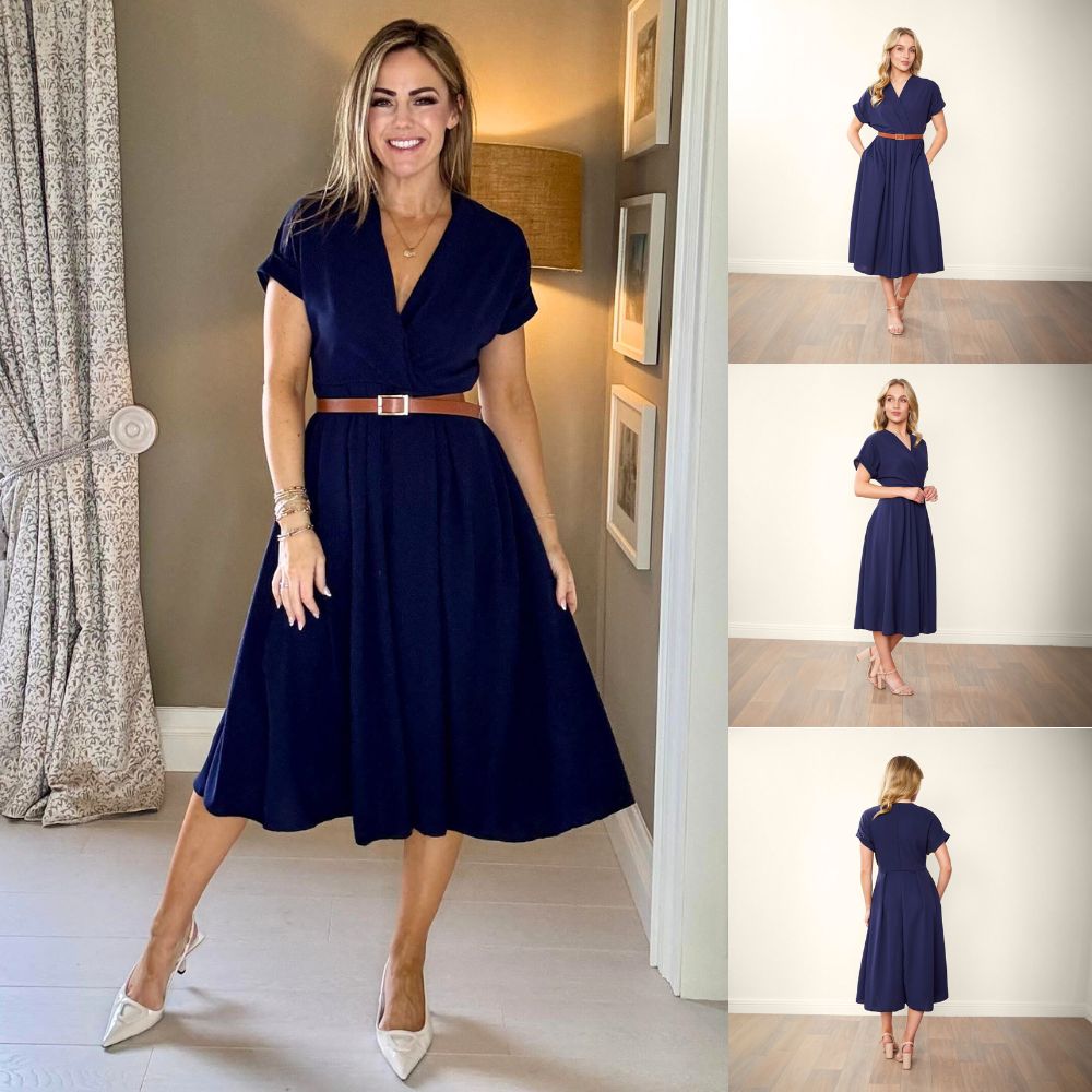 Kennedy Dress (Navy)