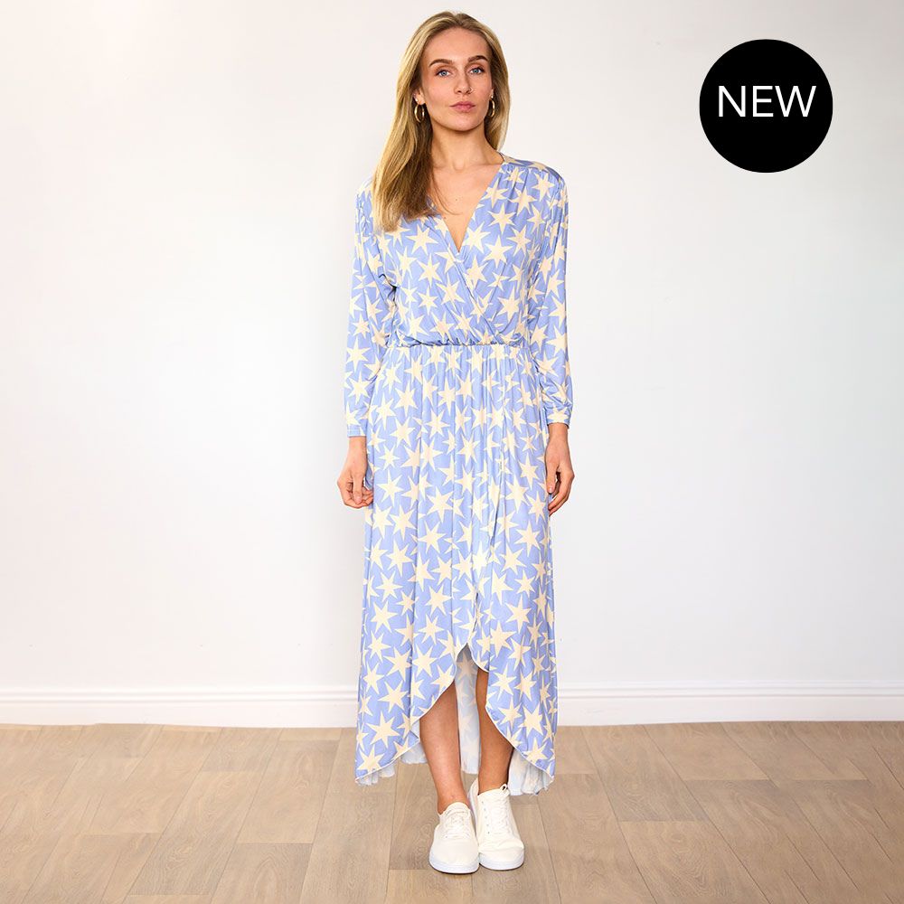 Cara Dress – Starlight Blue