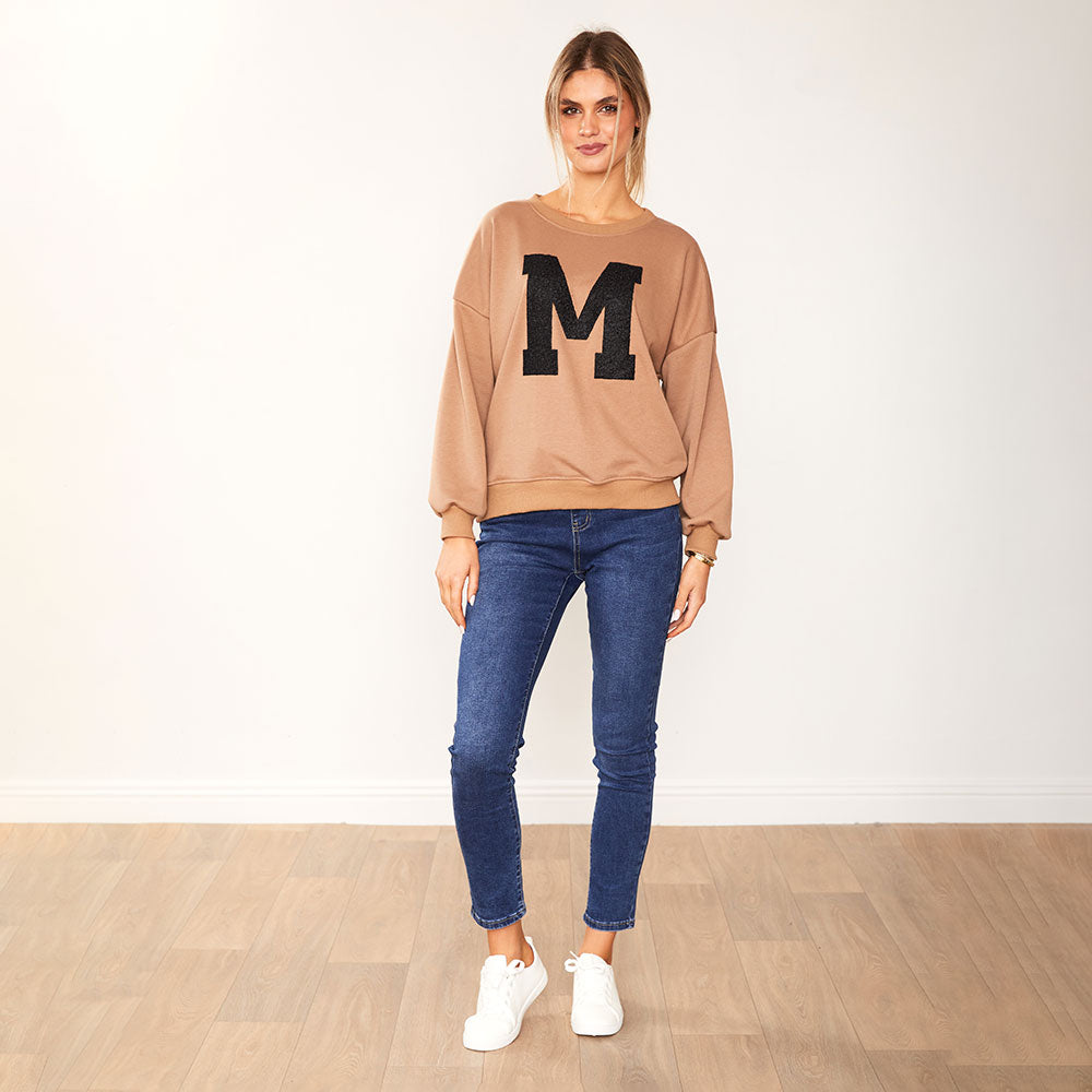 Bianca Jumper (Tan) - The Casual Company