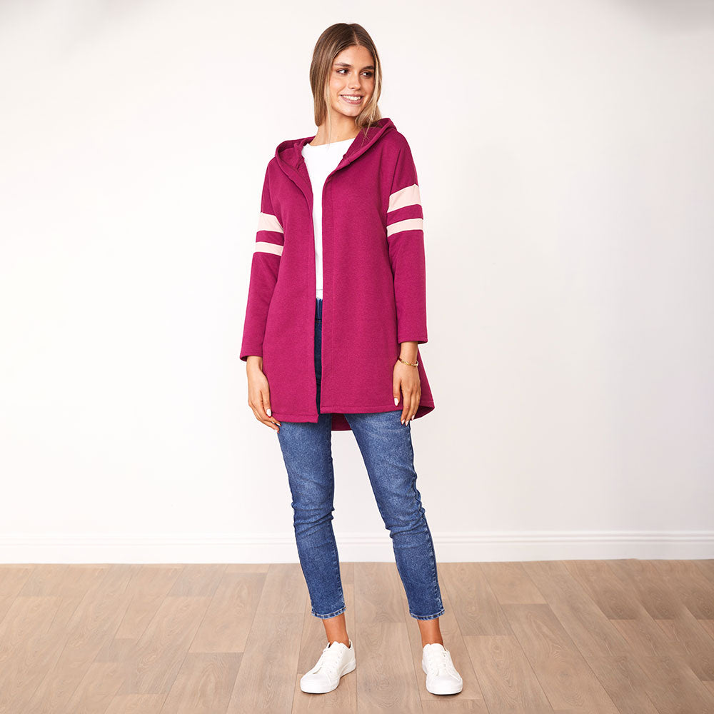 Rosie Hoody (Berry/Pink)