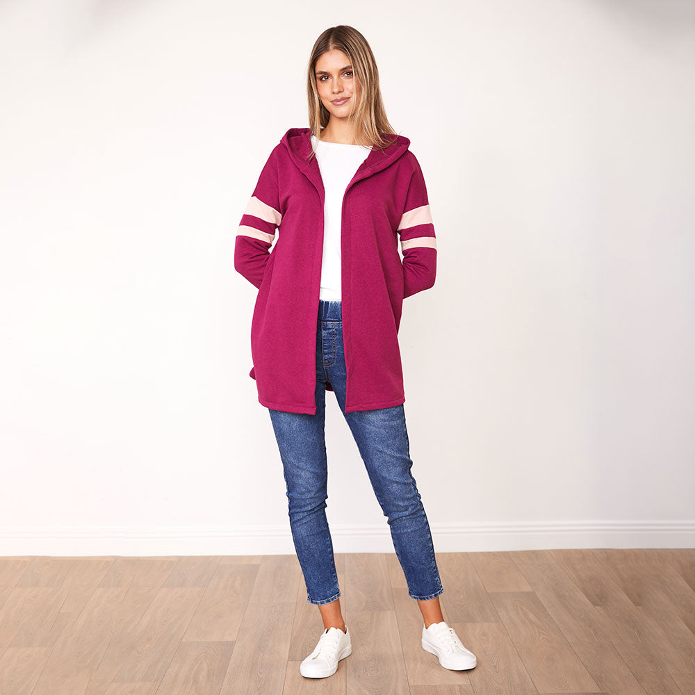 Rosie Hoody (Berry/Pink)