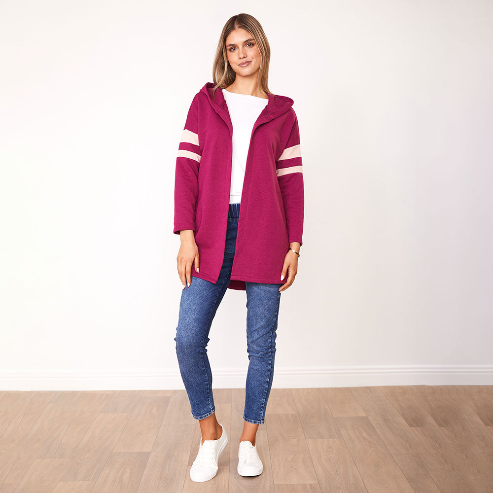 Rosie Hoody (Berry/Pink)