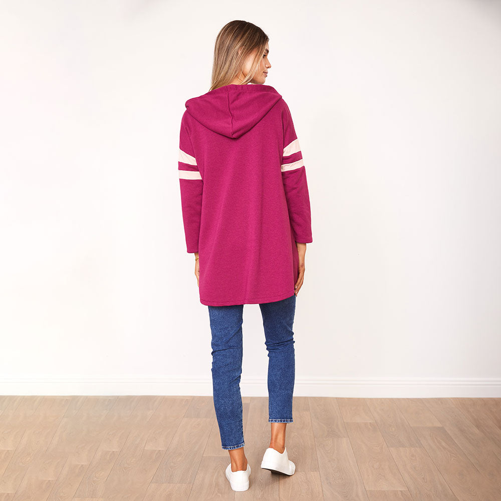 Rosie Hoody (Berry/Pink)