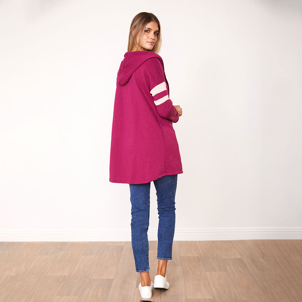 Rosie Hoody (Berry/Pink)