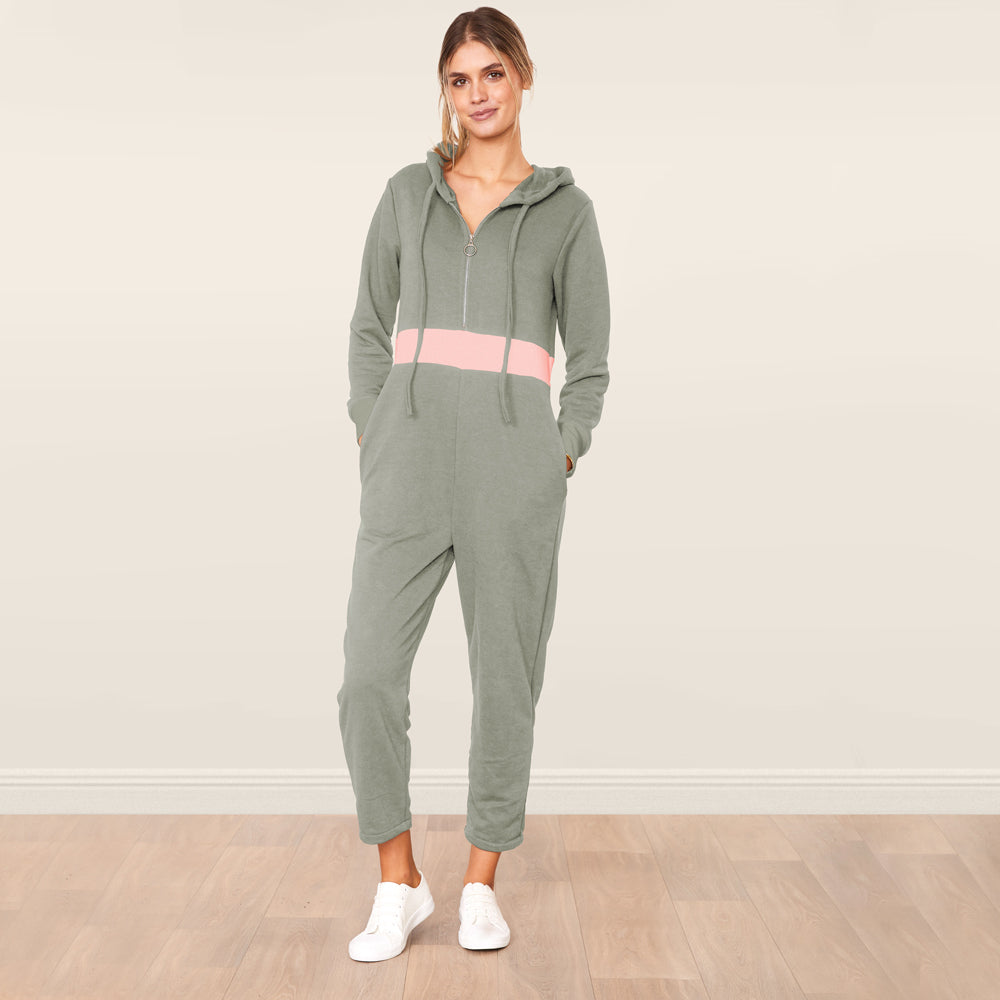 Jackie Jumpsuit (Khaki)